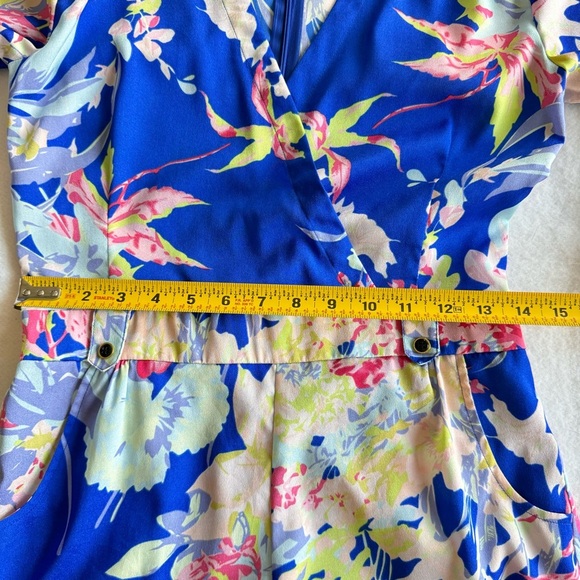 Yumi Kim Blue Floral Romper Size S - Picture 9 of 13